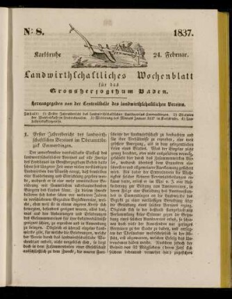 No 8. 1837. 24. Februar