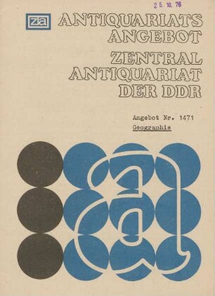 Nr. 1471: Geographie