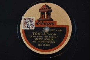 Tosca : "Vissi d'arte, vissi d'amore" / (Puccini)