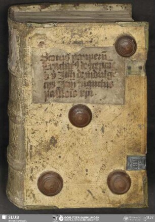 De Indulgenciis - Milichsche Stadt- und Gymnasialbibliothek Görlitz, Inc. 228 - UB Wrocław, XV.Q.760,3