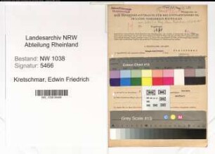 Entnazifizierung Edwin Friedrich Kretschmar , geb. 02.10.1900 (Rangieraufseher)