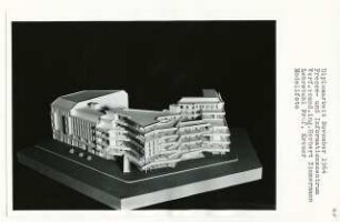 Presse- und Informationszentrum, Berlin-Charlottenburg (Diplomarbeit bei Willy Kreuer): Modellfoto