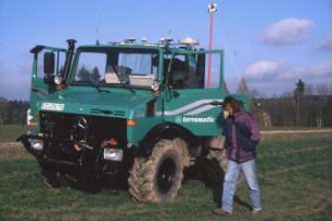 Fotografie: Precision Farming, Sensortechnik, Globales Positionierungssystem (GNSS), Feldtest