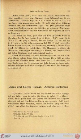 Cajus und Lucius Caesar