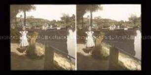 Schiff mit Passagieren, Havelberg