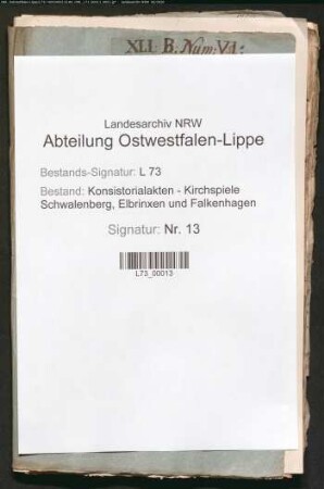 (Lippische) Kirchen- und Pfarrrechte über Hagedorn