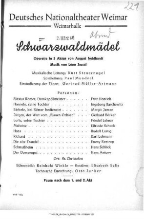Schwarzwaldmädel