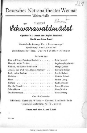 Schwarzwaldmädel