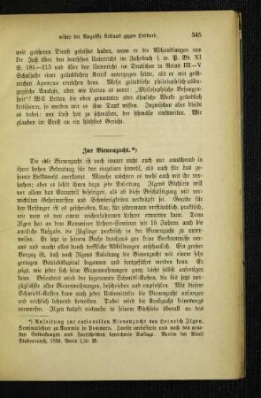 Zur Bienenzucht