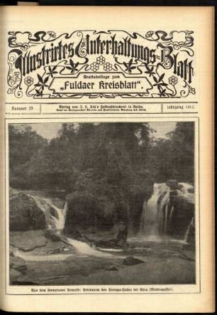 Ausgabe vom Sonntag, den 21. Juli 1912.