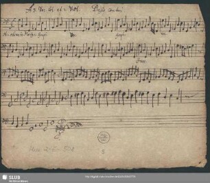 Basso Contin[uo]. [= b]