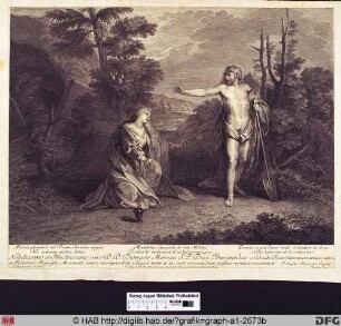Jesus erscheint Maria Magdalena als Gärtner (Noli me tangere)