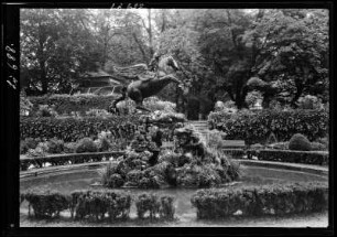 Österreich, Salzburg. Mirabellgarten. Pegasusbrunnen