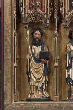 Hochaltar des Frankfurter Doms — Linker Flügel: Acht Heilige — Judas Thaddäus