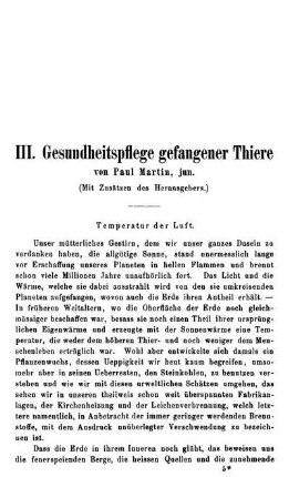 Temperatur der Luft.