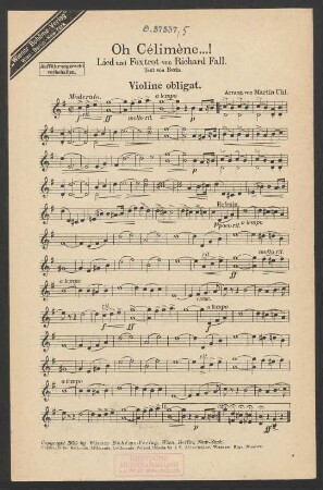 Violine obligat