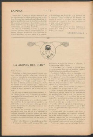 La agonía del flirt