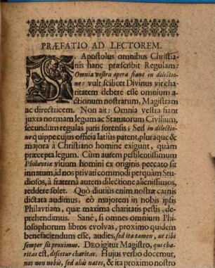 Jus Ac Regimen Charitatis Christianae In Causis Ac Negotiis Civilibus