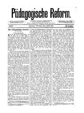 Zum orthographischen Unterricht