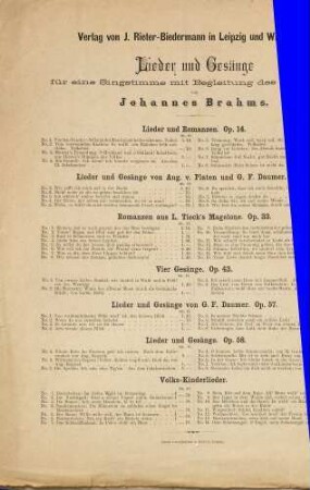 Lieder und Gesänge : von Aug. v. Platen und G. F. Daumer für eine Singstimme mit Begleitung des Pianoforte ; op. 32, 9. Wie bist du, meine Königin, durch sanfte Güte wonnevoll