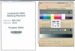 Entnazifizierung Stefan Krueppel , geb. 01.11.1900 (Landwirt)