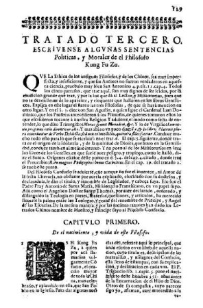 Capitvlo Primero - Capitvlo IIII.