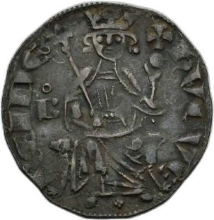 Grosso des Königs Hugo IV. von Zypern, 1324-1359
