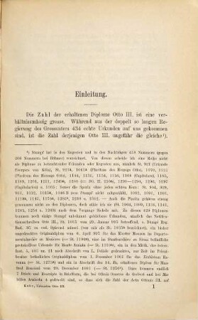 Die Urkunden Otto III.