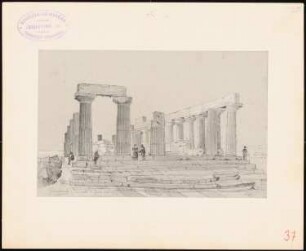 Tempel der Juno Lacinia (Tempio di Giunone), Agrigent (Girgenti): Ansicht