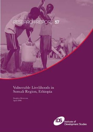 Vulnerable livelihoods in Somali region, Ethiopia