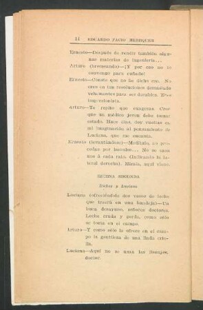 Escena segunda