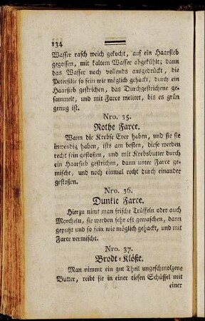 Nro. 36. Dunkle Farce. - Nro. 65. Grenade von Blumenkohl.