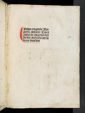 De victoria verbi Dei