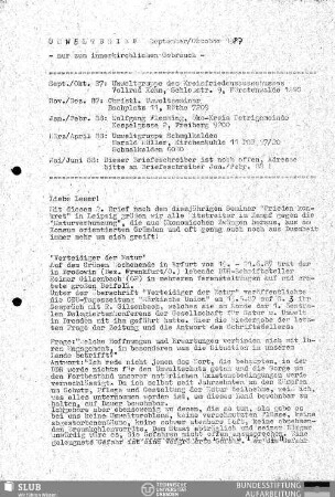 [19]87,Sept./Okt.: Umweltbrief
