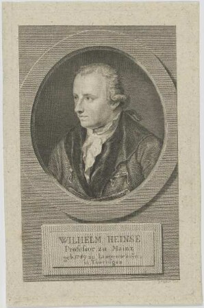 Bildnis des Wilhelm Heinse