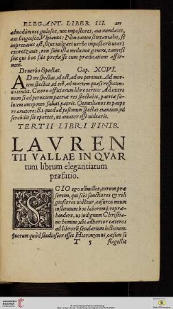 Lavrentii Vallae in qvartum librum elegantiarum
