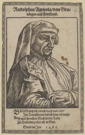 Bildnis des Rudolphus Agricola