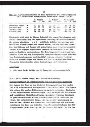 Geschlechtstypik im Leistungsverhalten von Hochschulstudenten