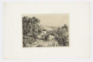 Vallée du Grésivaudan à Sassenage, Blatt 4 der Folge "Vier Landschaften"