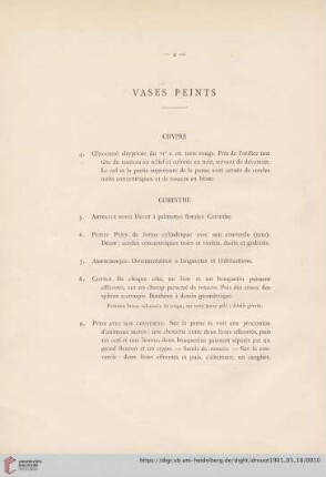 Vases peints (Nr. 4-133)