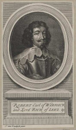 Bildnis des Robert Earl of Warwick