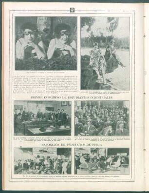 Exposición de productos de pesca