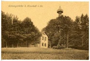 Neustadt in Sachsen. Götzinger Höhe : Neustadt in Sachsen. Götzinger Höhe