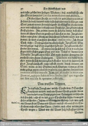 Von weissen Nonnen