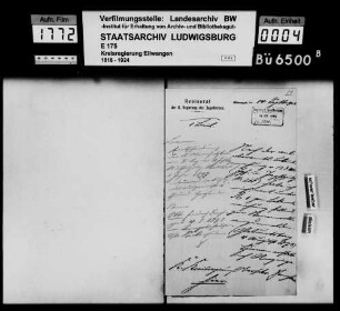 Beamte der Regierung des Jagstkreises