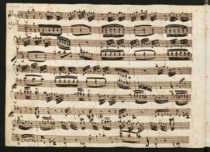 Sonaten. Auszüge; cemb; G-Dur; TorG deest; RaaG deest