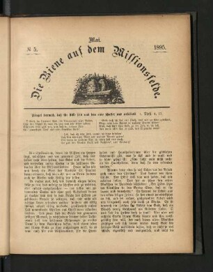 No 5. Mai. 1895.