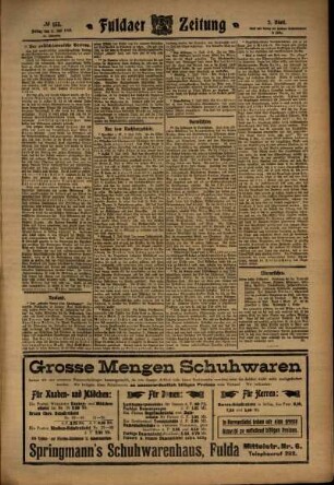 Zweite Ausgabe vom Freitag, den 08. Juli 1910.