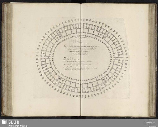 Plan de L'Amphitéatre de Rome