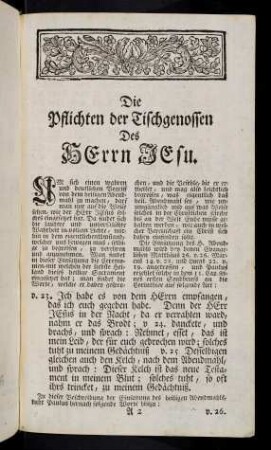 3-66, Die Pflichten der Tischgenossen